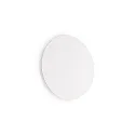 Wandarmatuur COVER ROUND IP20, wit, gepoedercoat