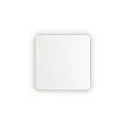 Wandarmatuur COVER SQUARE IP20, wit, gepoedercoat