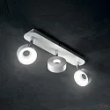 Ideal Lux Wand- en plafondarmatuur OBY 3-vlams IP20, wit