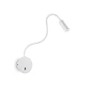 Wandarmatuur FOCUS-2 met flexibele arm IP20, wit