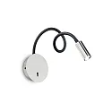 Wandarmatuur FOCUS-2 met flexibele arm IP20, chroom