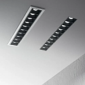 Inbouwdownlight LIKA FI TRIM D27 10-vlams, on/off, met Randstroken, UGR < 16 IP20, wit mat 