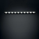 LED ceiling luminaire LIKA TRIMLESS, recessed mounting, lenght 27.8cm, 20W 3000K 2200lm 29°, white / black