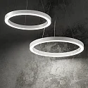 Pendelarmatuur ORACLE ROUND D70 groot, rond, schakelbaar IP20, wit 