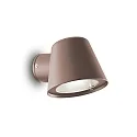 Wandarmatuur voor buitenshuis GAS AP1 GU10 IP43, Koffie bruin