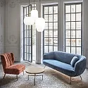 Ideal Lux Pendelarmatuur UMILE 3-vlams IP20, goud, opaalwit, gesatineerd