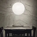 Ideal Lux Pendelarmatuur CARTA SP1 medium E27 IP20, wit, wit mat