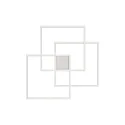 LED wall / ceiling luminaire FRAME-2, 59 x 59.5cm, 35W 3000K 2800lm, matt white