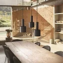 Ideal Lux Pendelarmatuur HOLLY 1-vlams E27 IP20, zwart, gepoedercoat