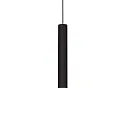 3-fase pendelarmatuur LOOK TR 3-PHASE down, stijf, incl. 3-fase adapter GU10 IP20, zwart mat 