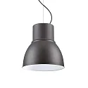 Pendelarmatuur BREEZE BIG instelbaar E27 IP20, zwart mat, wit