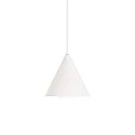 Pendant luminaire, A-LINE, Ø 13cm, GU10, matt white