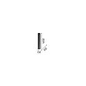 Ideal Lux Plafondarmatuur LOOK PL1 H40 cilindrisch, on/off GU10 IP20, wit mat 