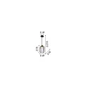 Pendant luminaire MINT-1, Ø 14cm, E27