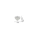 Ideal Lux Ceiling luminaire DUBAI, 24 flames,  Ø 78cm, E14, metal / refined chrystal, chrome