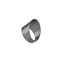 Optional anti-glare ring for LED floor spot STARLIGHT, 10W version (Ø 7.5cm)