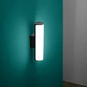 Ideal Lux Outdoor LED wall luminaire ETERE, IP44, width 30cm, 10.2W 3000K 660lm, anthracite