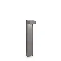 Outdoor floor luminaire SIRIO SMALL, IP44, 60cm, 2x G9, aluminium / pyrex glass, grey