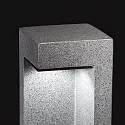 Ideal Lux Staande armatuur voor buiten TITANO BIG IP55, grijs, gemêleerd, zwart mat