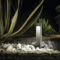 Ideal Lux Staande armatuur voor buiten TITANO SMALL IP55, grijs, gemêleerd, zwart mat