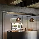 Ideal Lux Pendant luminaire NEMO, Ø 40cm, incl. E27 LED 3.2W 3000K, nuanced chrome