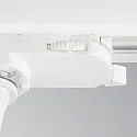 Ideal Lux 3-fase spot FOX 25W BIG / ON-OFF 830 instelbaar, on/off IP20, wit mat 