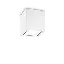 outdoor ceiling luminaire TECHO PL1 D15 SQUARE square GU10 IP54, white
