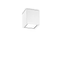 outdoor ceiling luminaire TECHO PL1 D09 SQUARE square GU10 IP54, white
