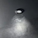 Ideal Lux ceiling recessed luminaire ROOM-65 round IP65, black