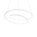 Pendelarmatuur OZ D80 ON-OFF rond, on/off IP20, wit mat 
