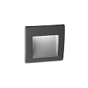 Wandinbouwarmatuur WIRE FI D9 down, asymmetrisch, schakelbaar IP65, antraciet 