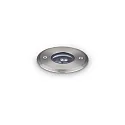 Vloerinbouwarmatuur FLOOR 9 rond IP67, staal 
