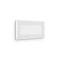 Plafondinbouwarmatuur INDIO hoekig IP65, wit