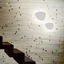 Ideal Lux wall luminaire PEGGY IP20, white