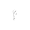 Ideal Lux Plafondinbouwarmatuur PLAY IP20, wit