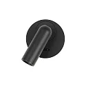 Ideal Lux Wandarmatuur BEAN rond, met schakelaar IP20, zwart