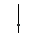 Ideal Lux Wandarmatuur ESSENCE 70 IP20, zwart