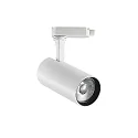 3-phase spot FOX 25W BIG / ON-OFF 840 adjustable, on/off IP20, white matt 