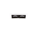 Inbouwdownlight LIKA FI TRIM D07 2-vlams, on/off, met Randstroken, UGR < 16 IP20, wit mat 