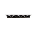Inbouwdownlight LIKA FI TRIM D14 5-vlams, on/off, met Randstroken, UGR < 16 IP20, wit mat 