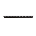 Inbouwdownlight LIKA FI TRIM D27 10-vlams, on/off, met Randstroken, UGR < 16 IP20, wit mat 