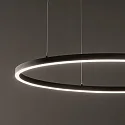 Ideal Lux Pendelarmatuur ORACLE SLIM 900 rond, instelbaar IP20, wit 