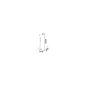 Ideal Lux Staande lamp FUTURA met schakelaar IP20, wit dimbaar