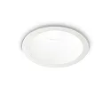 Plafondinbouwarmatuur GAME TRIM ROUND 120MM rond, UGR < 19, schakelbaar IP40/IP20, wit mat 