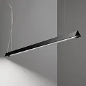 Ideal Lux Pendelarmatuur V-LINE instelbaar IP20, zwart