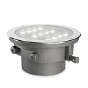 Ideal Lux Vloerinbouwarmatuur TAURUS PT D21 ACCENT ROUND 3-voudig, draaibaar, toegankelijk, schakelbaar IP67, staal 