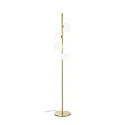 Staande lamp PERLAGE 4-vlams G9 IP20, messing gesatineerd 