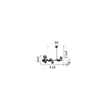 Ideal Lux Pendelarmatuur PERLAGE 10-vlams G9 IP20, messing gesatineerd 