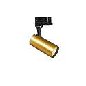 3-fase spot FOX 8W SMALL / ON-OFF 830 instelbaar, on/off IP20, messing gesatineerd 