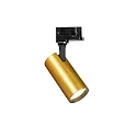 3-fase spot FOX 15W MEDIUM / ON-OFF 830 instelbaar, on/off IP20, messing gesatineerd 